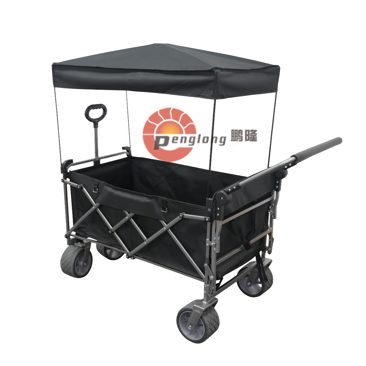 PL-CC-02  Rear-Opening Tank Wheel Model Camping Cart