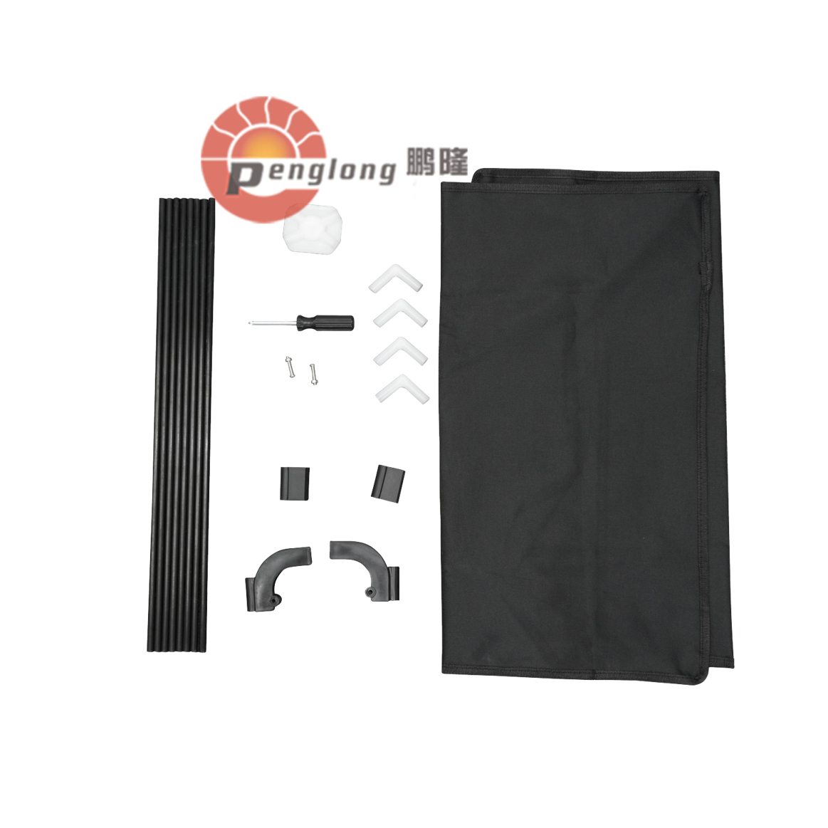 PL-CB-03-08 8-inch Sunshade Camping Cart