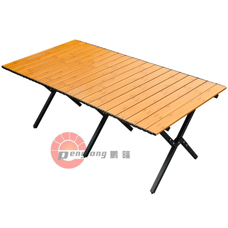 PL-FT-01 Carbon Steel Egg Roll  Folding Table